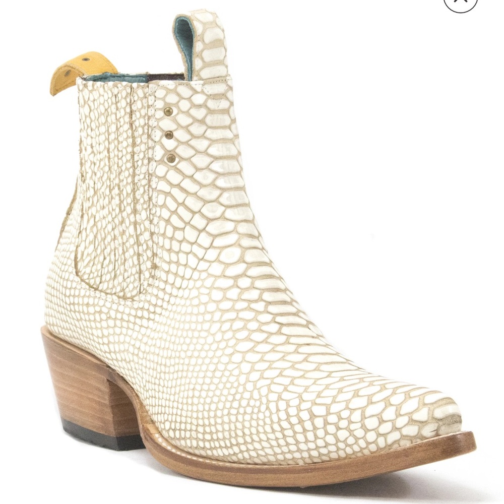No.1001 FREEWAY chelsea boot bone twister women serpentine × 1 cowboy boot